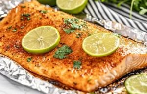 Baked Chili Lime Salmon