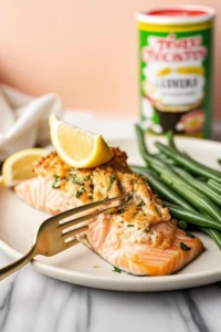 Cajun Crab Stuffed Salmon