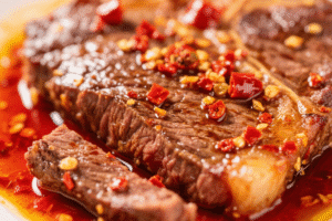 Chili Crisp Steak