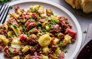 Corned Beef and Cabbage Hash