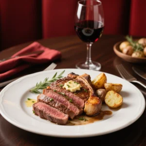 Garlic Herb Butter Steak