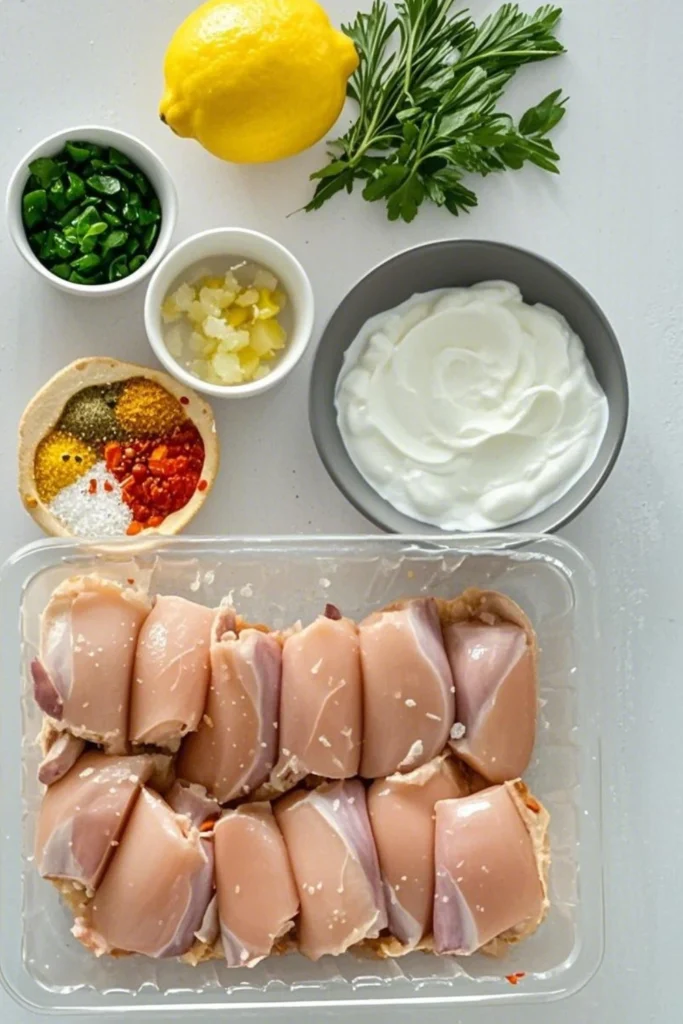 Greek Chicken Marinade with Greek Yogurt