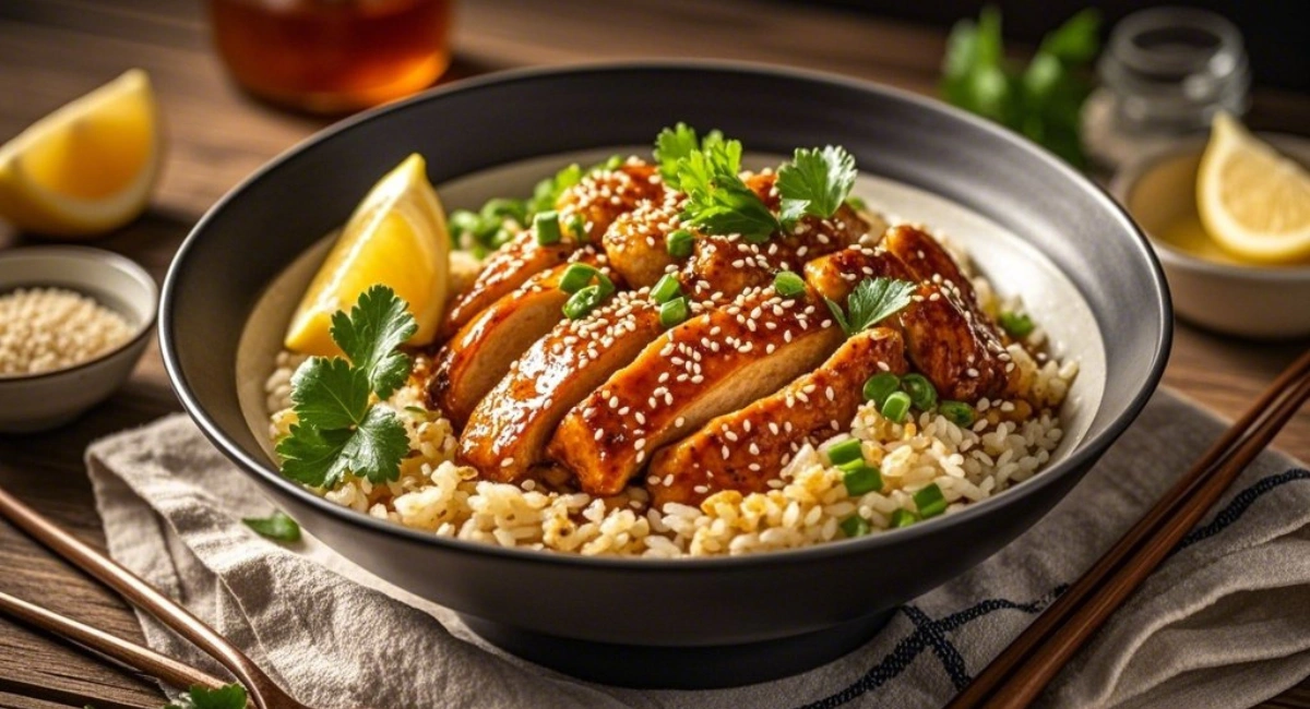 Hot Honey Chicken Bowls