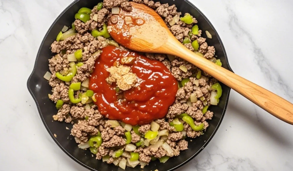 Philly Cheesesteak Sloppy Joes