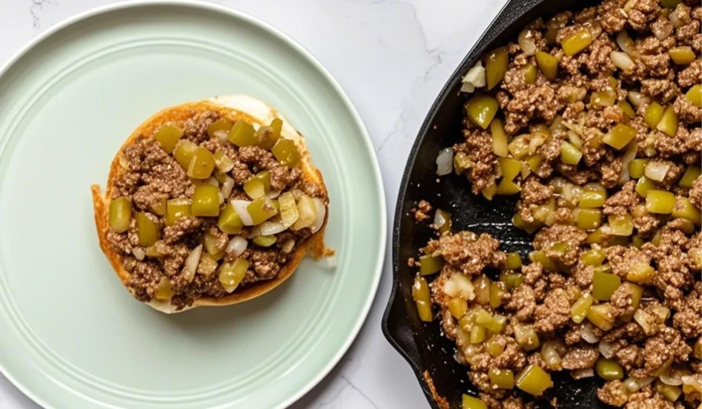 Philly Cheesesteak Sloppy Joes