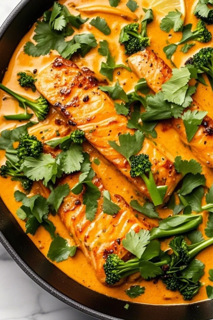 Salmon Coconut Curry