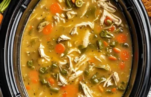 Slow Cooker Turkey Soup