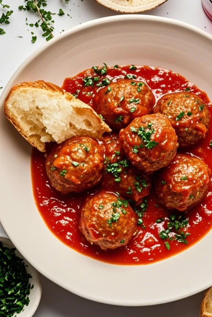 baked meatballs