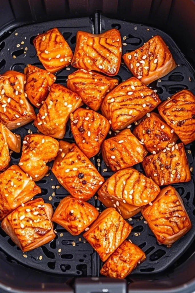 Air Fryer Salmon Bites
