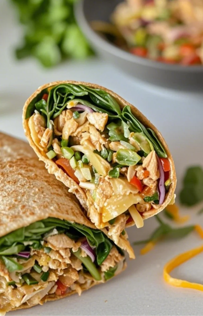BBQ Grilled Chicken Wrap