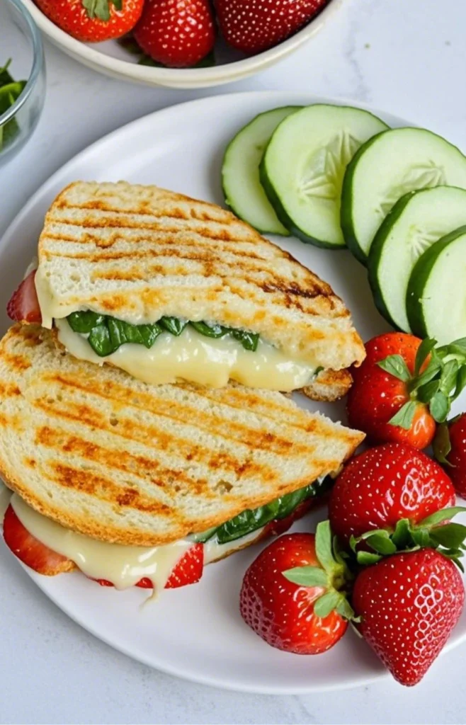 Balsamic Strawberry and Chicken Sandwich