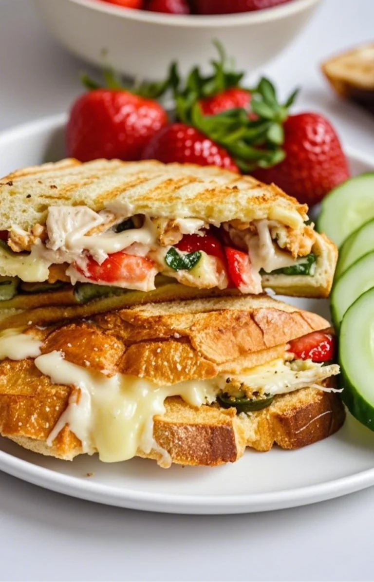 Balsamic Strawberry and Chicken Sandwich