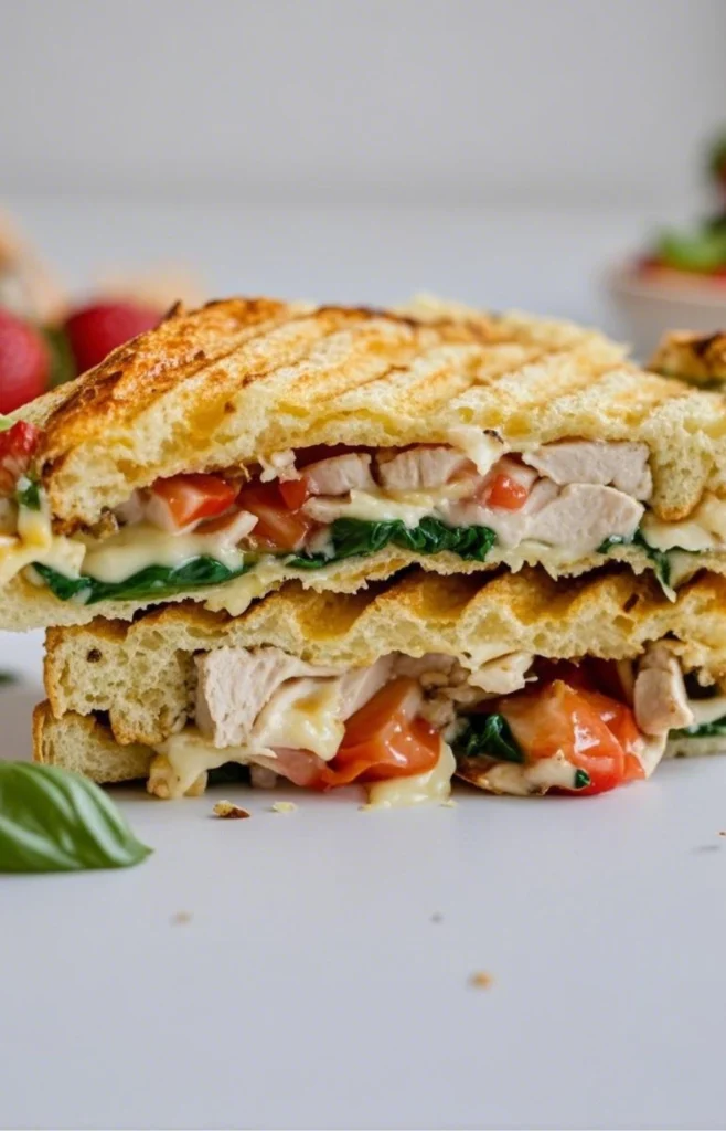 Balsamic Strawberry and Chicken Sandwich