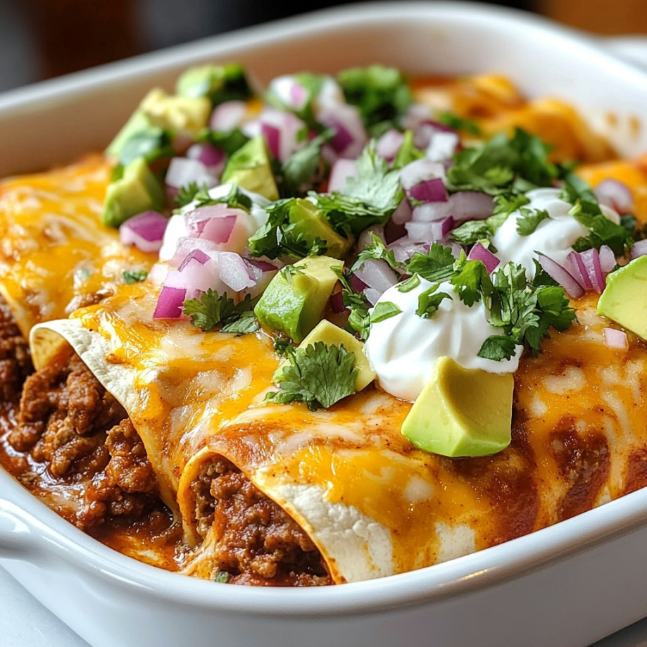 Beef Enchiladas