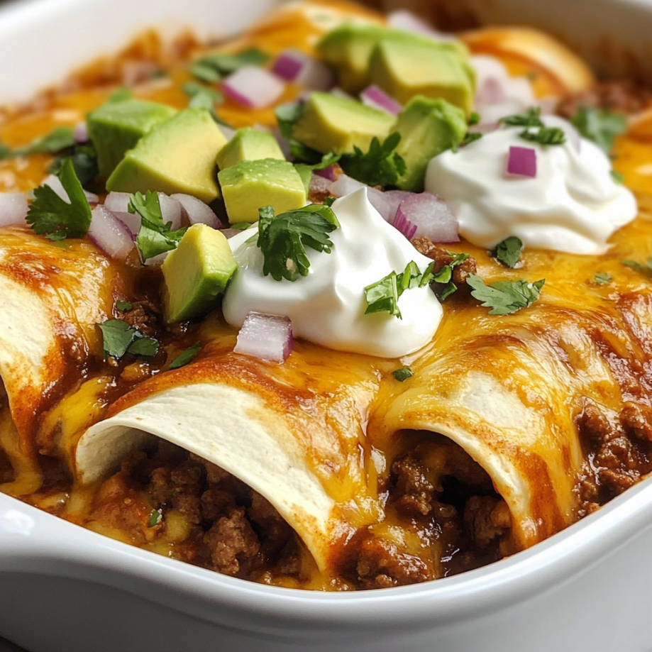 Beef Enchiladas