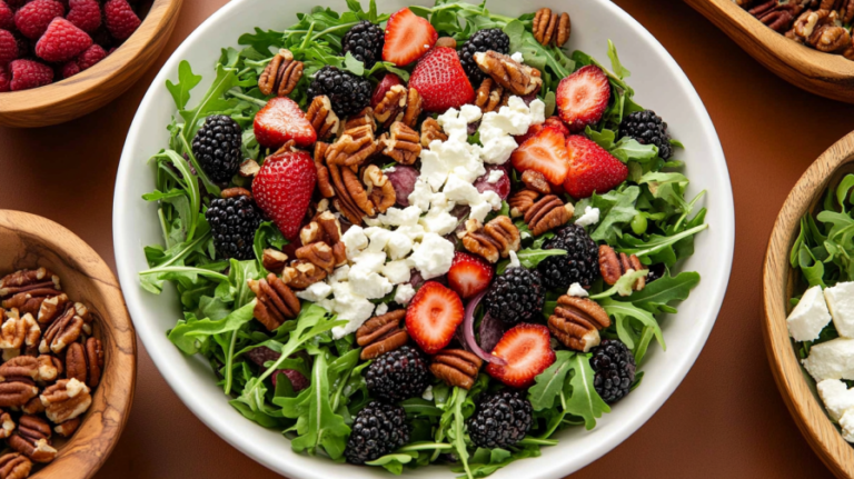 Berry and Arugula Salad Recipe