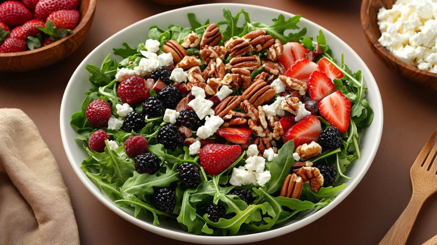 Berry and Arugula Salad Recipe