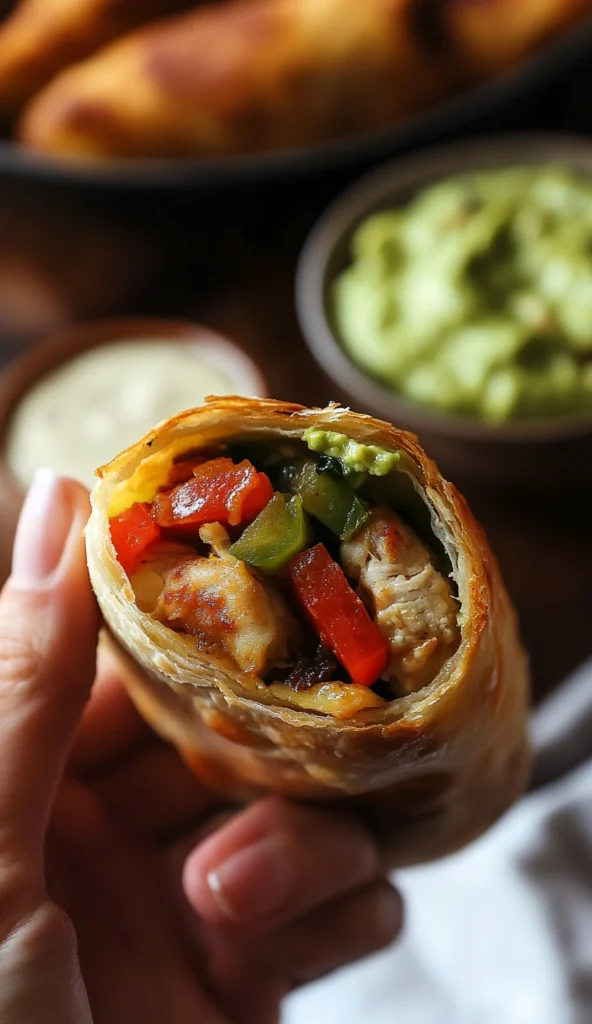 Chicken Fajita Empanadas