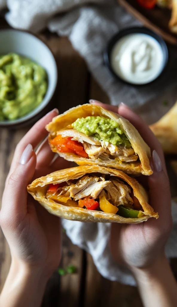 Chicken Fajita Empanadas