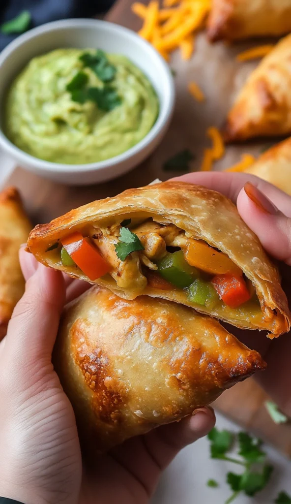 Chicken Fajita Empanadas