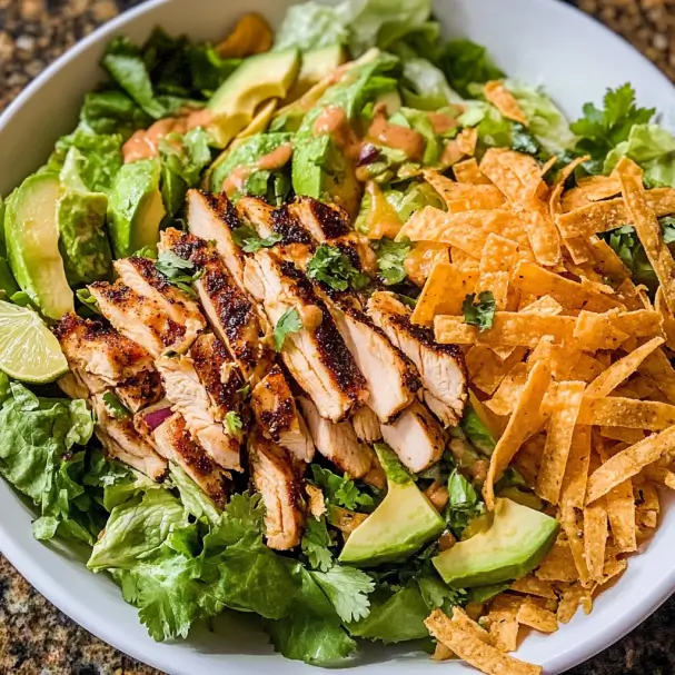 Chili Lime Chicken Salad