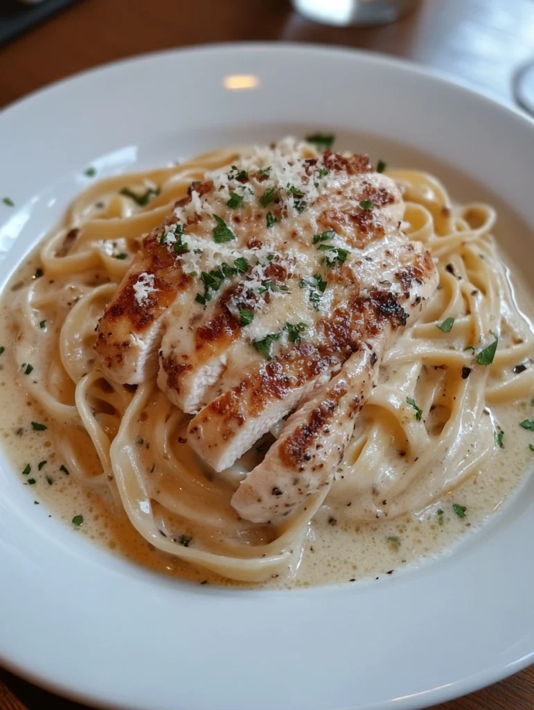 Creamy Chicken Alfredo Pasta