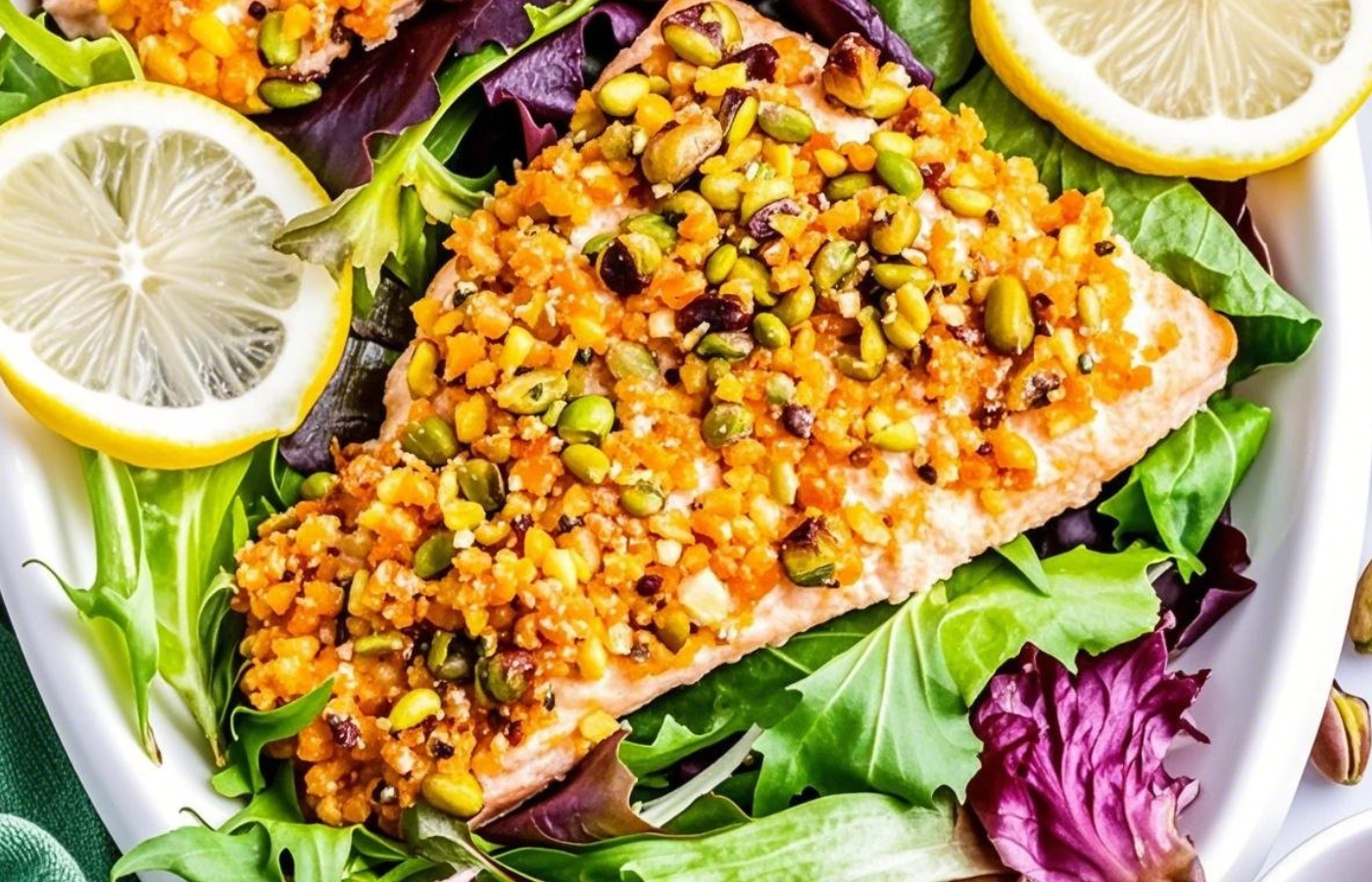 Pistachio Crusted Salmon