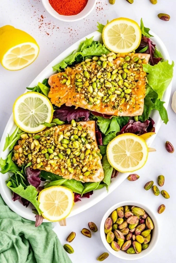 Pistachio Crusted Salmon