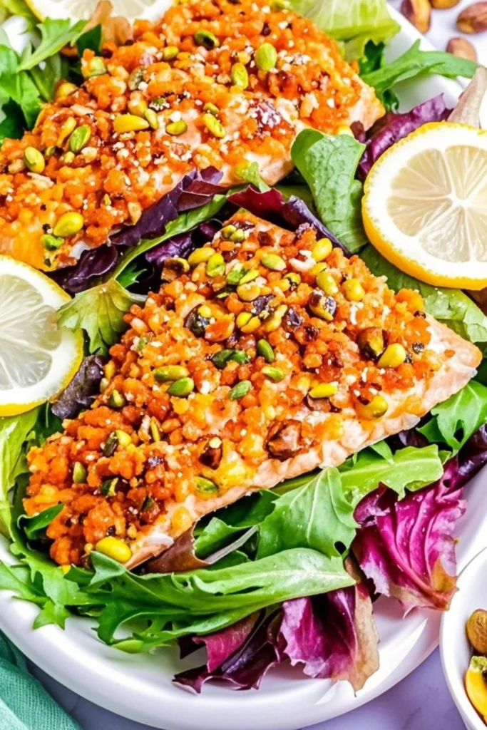 Pistachio Crusted Salmon