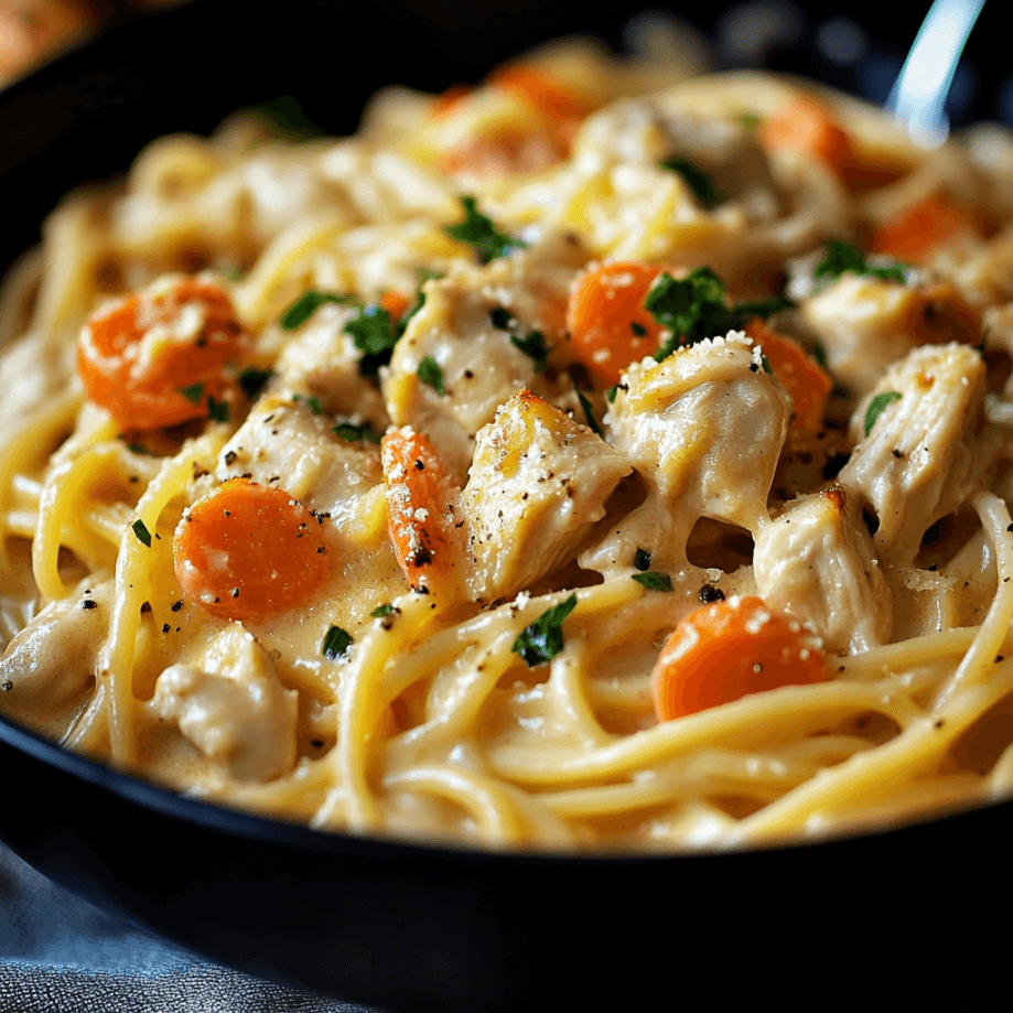 Easy Chicken Tetrazzini