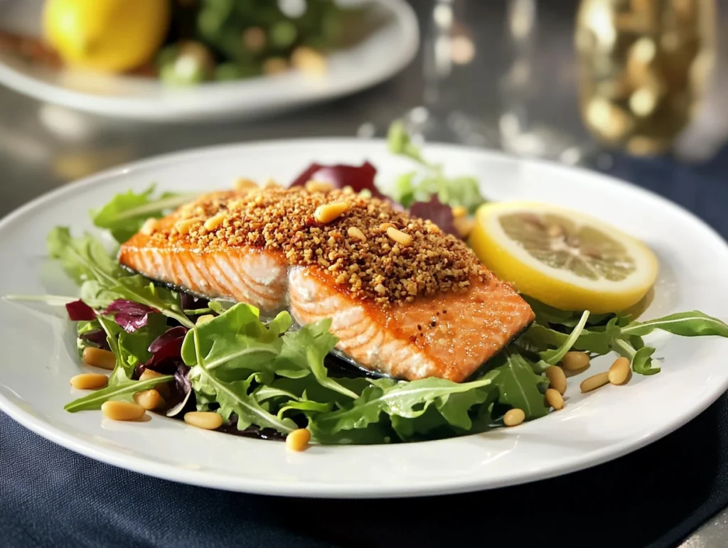 Elegant Pistachio-Crusted Salmon