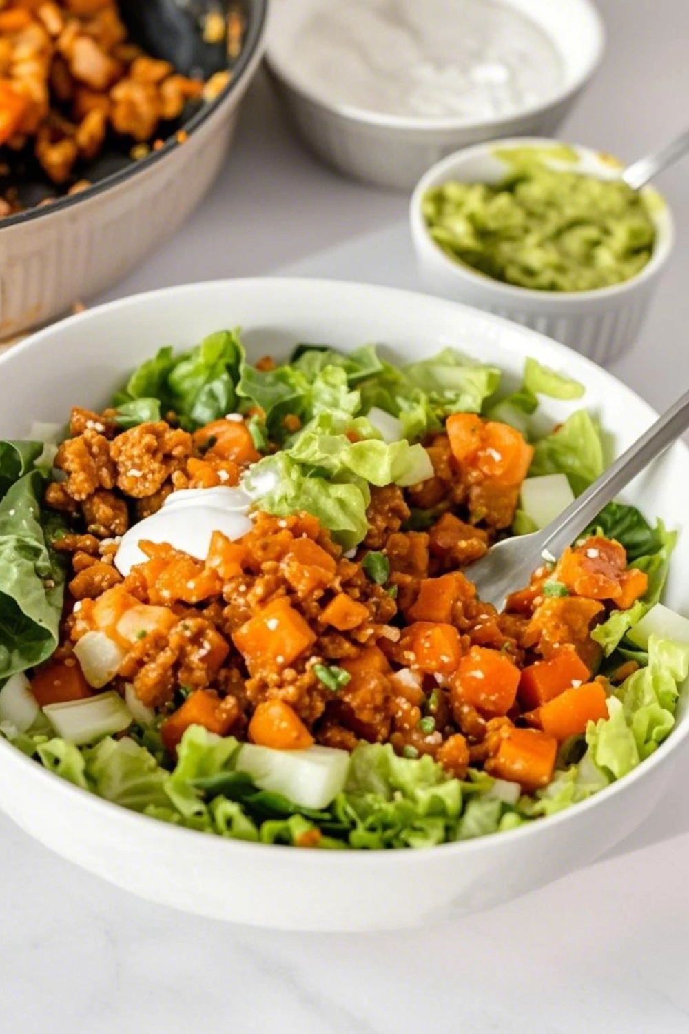 Ground Turkey Sweet Potato Skillet