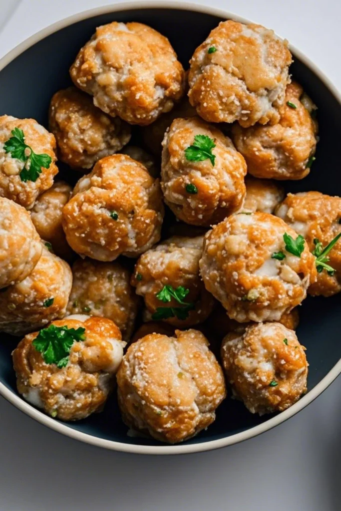 Healthy Turkey Feta Meatballs