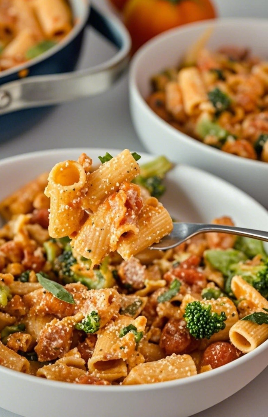 Protein Pasta with Sausage And Broccoli
