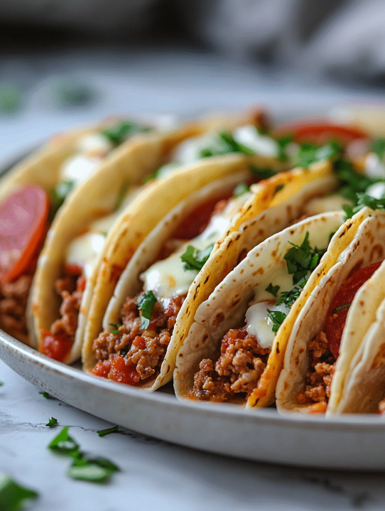 Meat Lovers Pizza Tacos