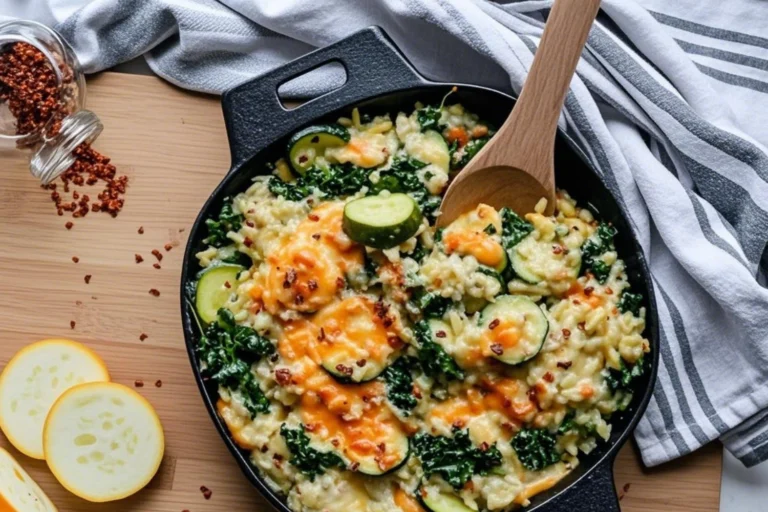 Lemon Chicken & Zucchini Orzo