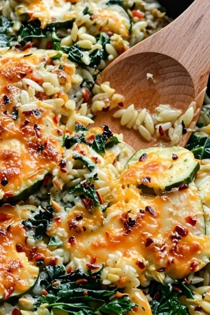 Lemon Chicken & Zucchini Orzo
