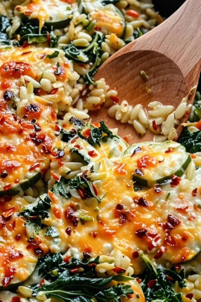 Lemon Chicken & Zucchini Orzo