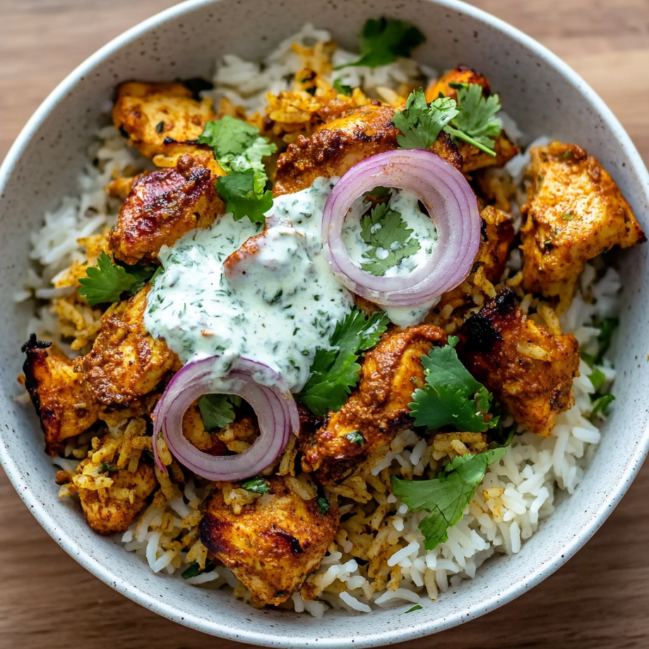One-Pan Tandoori Chicken and Rice