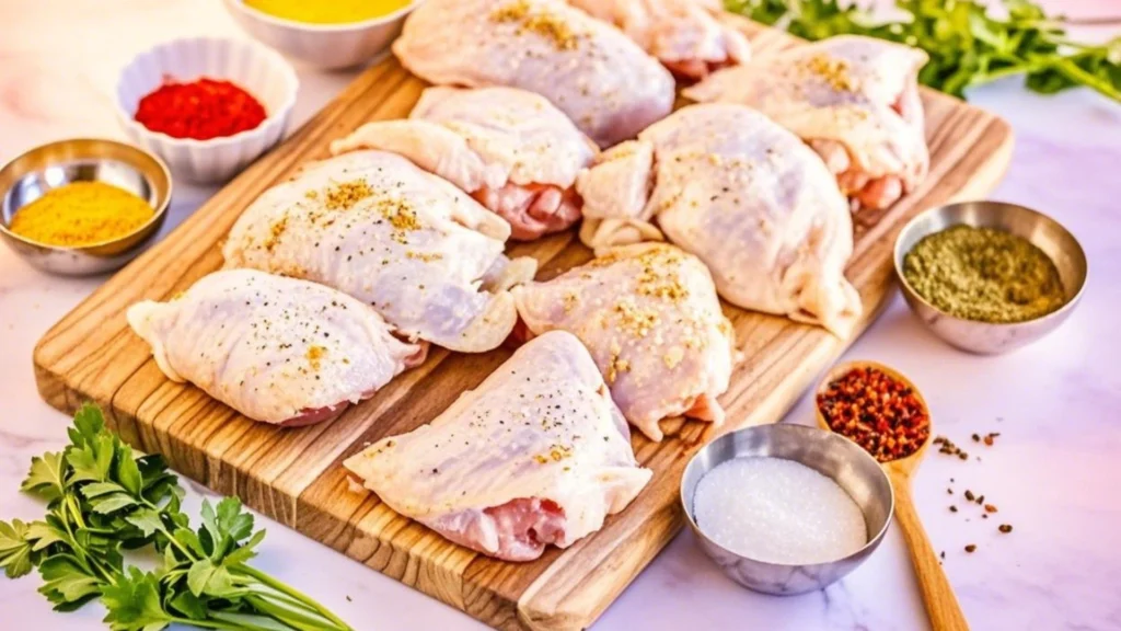 Oven Baked Chicken Thighs