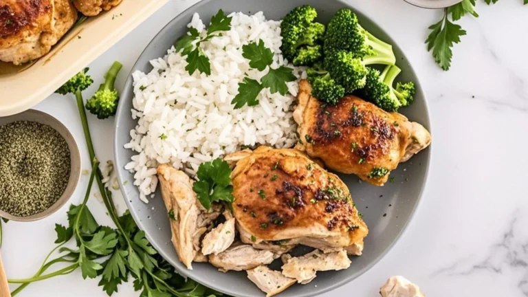Oven Baked Chicken Thighs