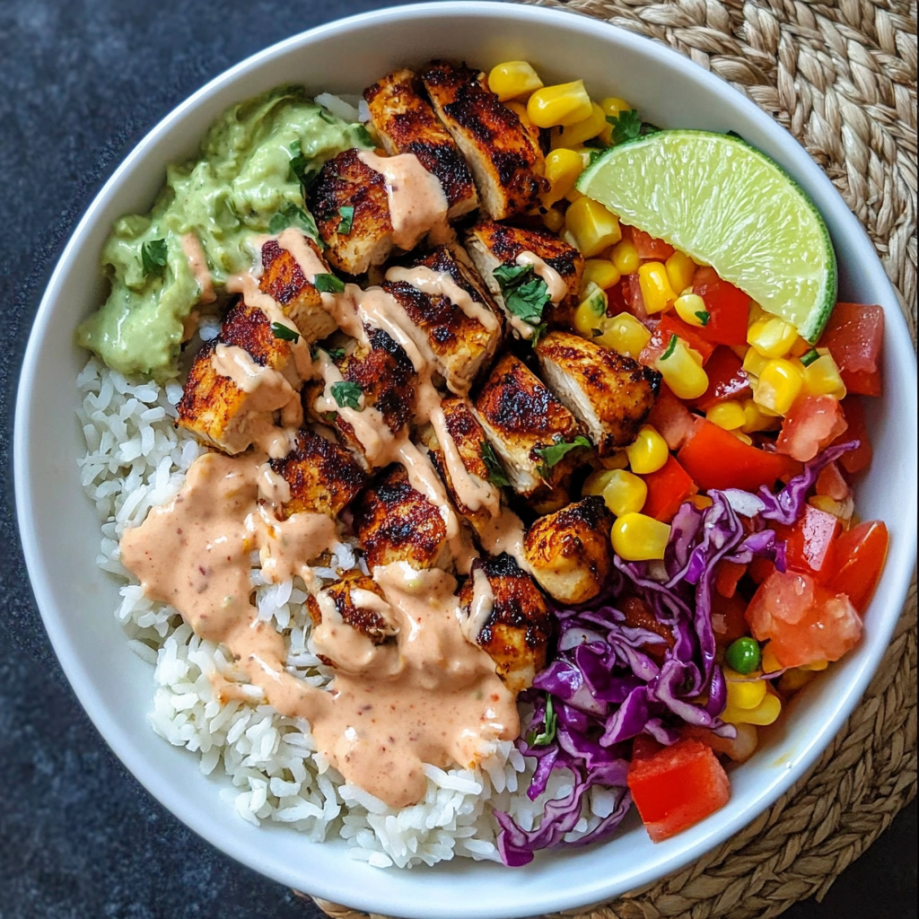 Peri Peri Chicken Bowls