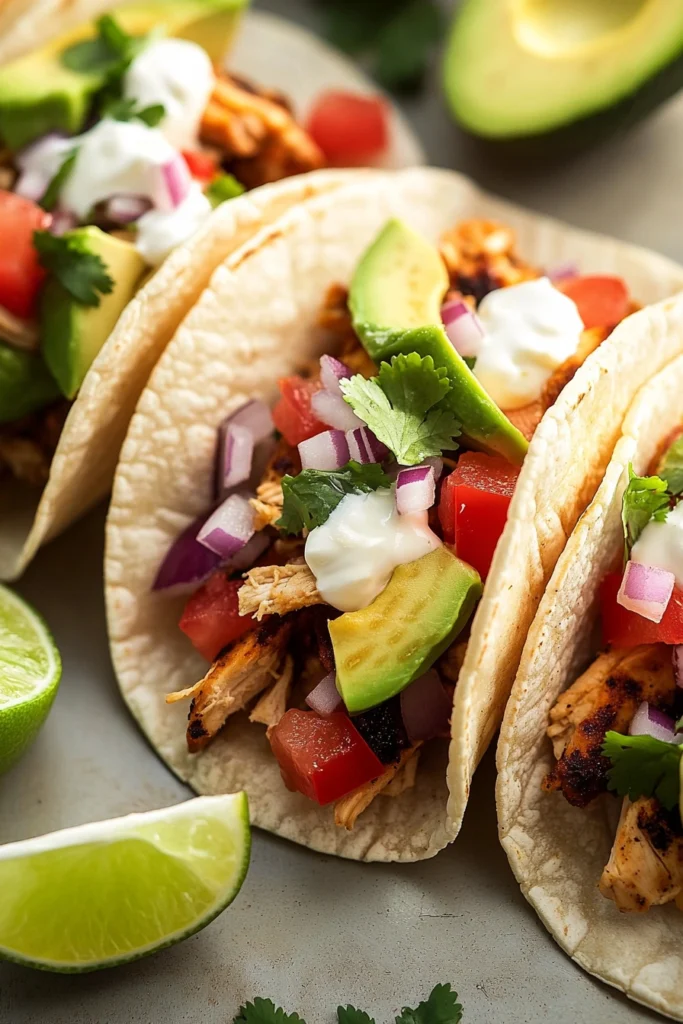 Protein-Rich Chicken Tacos