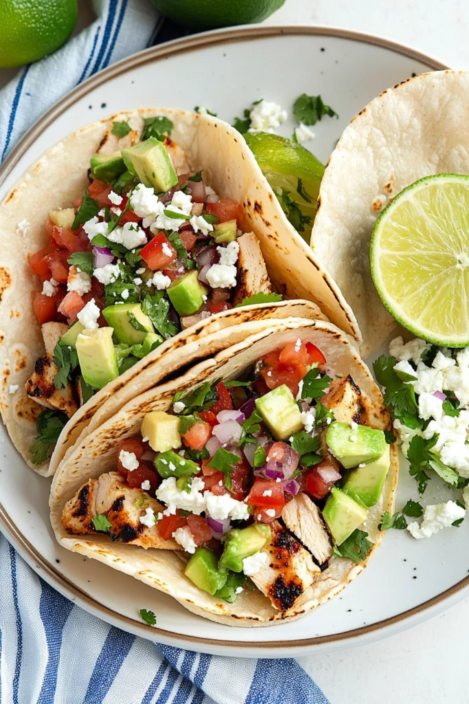 Protein-Rich Chicken Tacos