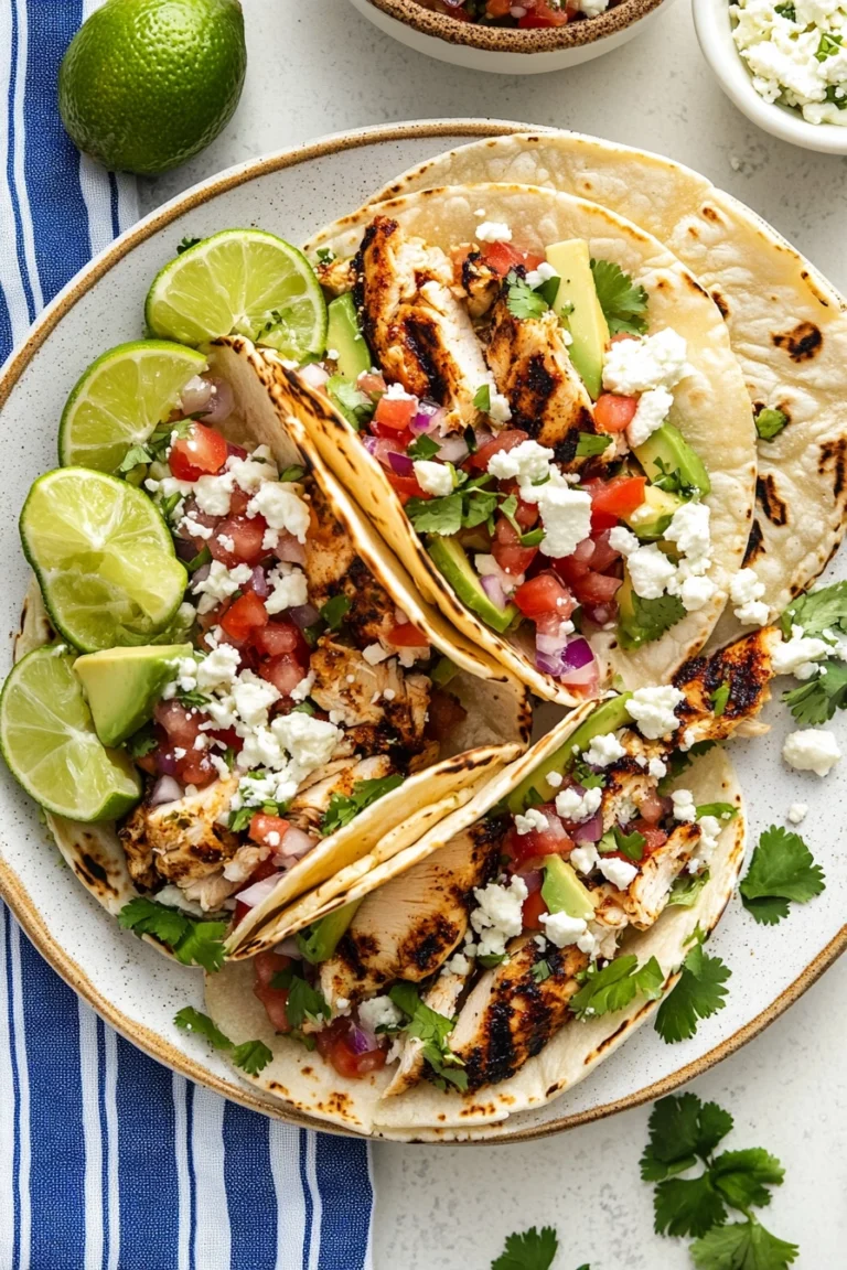 Protein-Rich Chicken Tacos