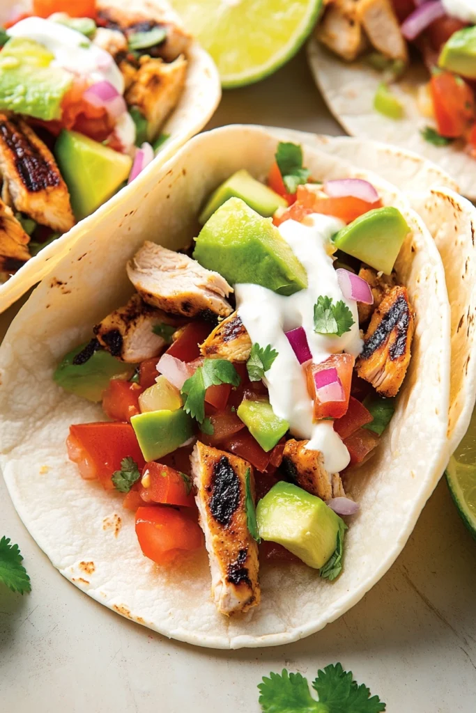 Protein-Rich Chicken Tacos