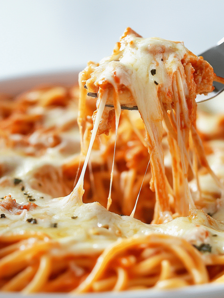 Ranch Chicken Spaghetti