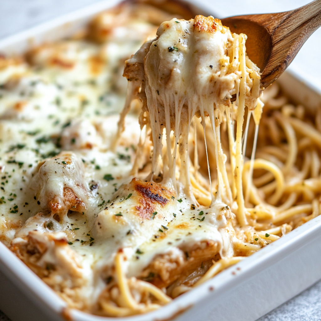 Ranch Chicken Spaghetti 