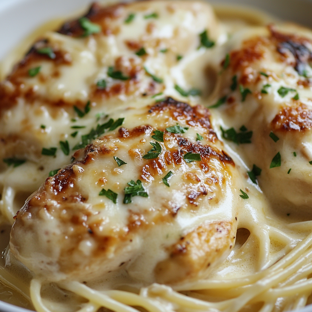 Ranch Chicken Spaghetti 
