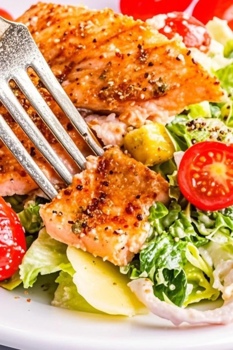 Salmon Caesar Salad